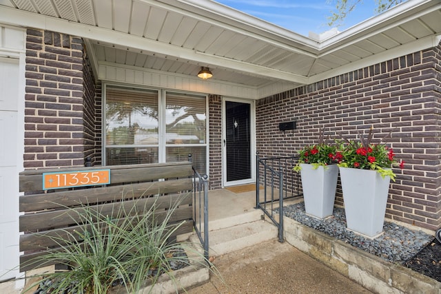 11335 Fernald Ave, Dallas, TX 75218 - property entrance with brick siding