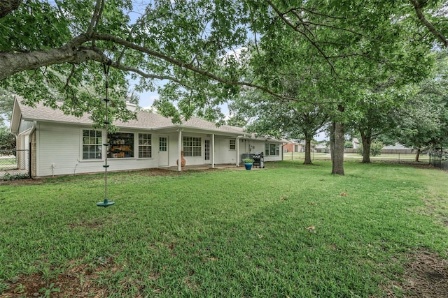 102 Collin Ct, Prosper, TX 75078 - back of property featuring a fenced backyard
