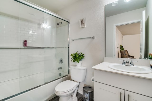 2058 Henrietta Dr, Forney, TX 75126 - bathroom featuring vanity and enclosed tub / shower combo