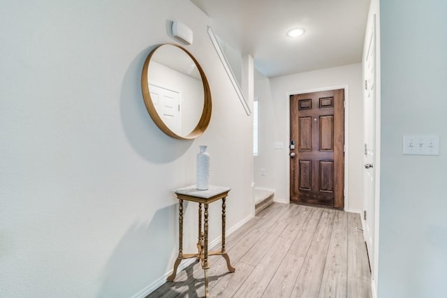2058 Henrietta Dr, Forney, TX 75126 - entryway featuring light wood-style floors and baseboards
