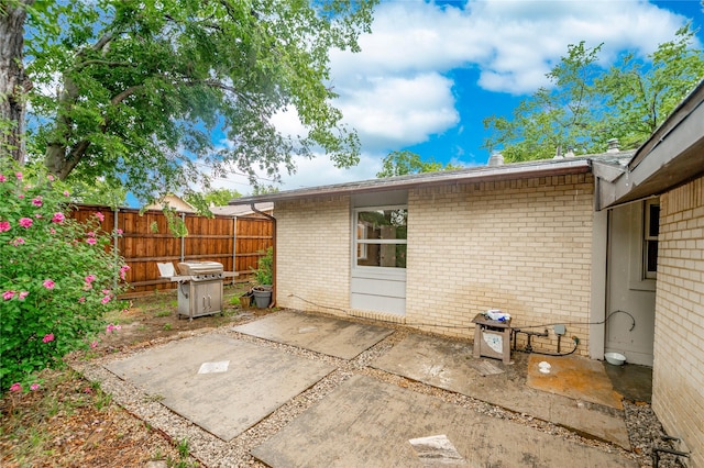 2305 Briarwood Ln, Carrollton, TX 75006 - view of patio / terrace featuring grilling area