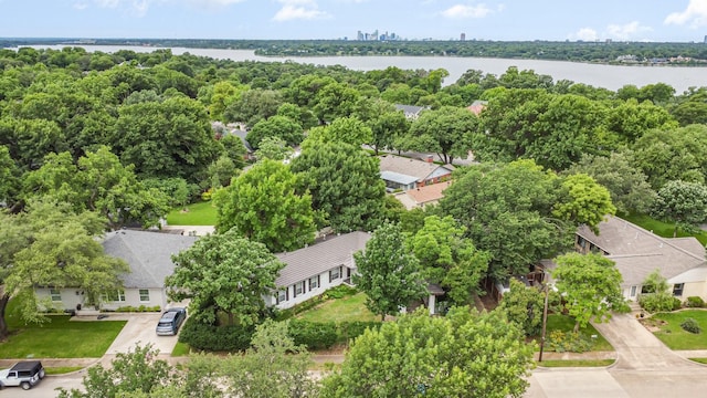 567 Peavy Rd, Dallas, TX 75218 - drone / aerial view of a nearby body of water