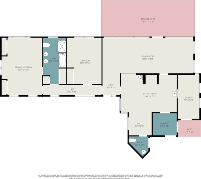 567 Peavy Rd, Dallas, TX 75218 - view of property floor plan