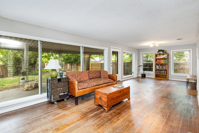 567 Peavy Rd, Dallas, TX 75218 - living room featuring wood-type flooring