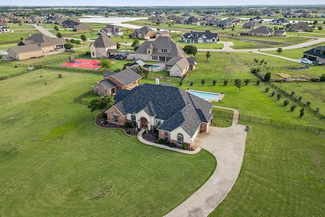 1535 Winding Creek Ln, Rockwall, TX 75032 - aerial perspective of suburban area