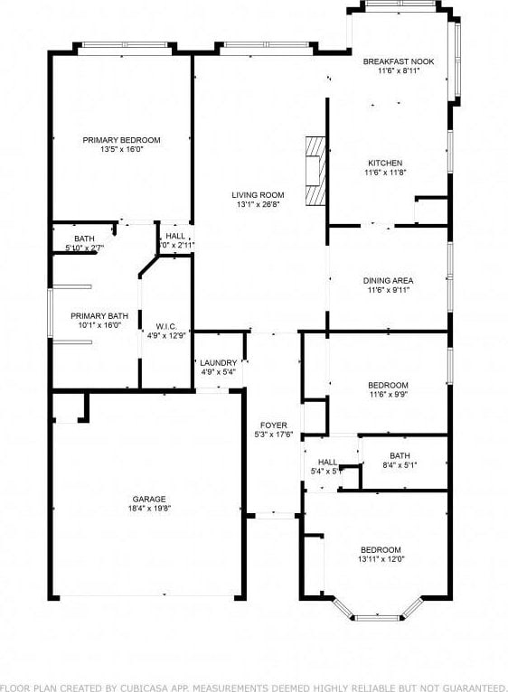 726 Texas Oak Trl, Lake Dallas, TX 75065 - view of floor plan / room layout