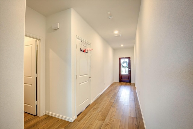 5221 Rockrose Ln, Princeton, TX 75407 - hall with light wood finished floors and baseboards