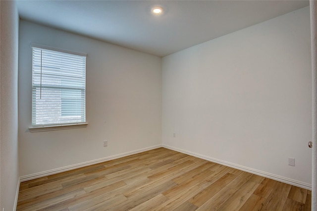 5221 Rockrose Ln, Princeton, TX 75407 - spare room featuring light wood finished floors and recessed lighting