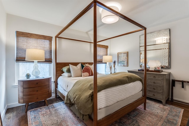 2811 Maple Springs Blvd, Dallas, TX 75235 - bedroom with wood finished floors and baseboards