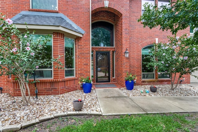 6707 Canyon Crest Dr, Fort Worth, TX 76132 - entrance to property featuring brick siding