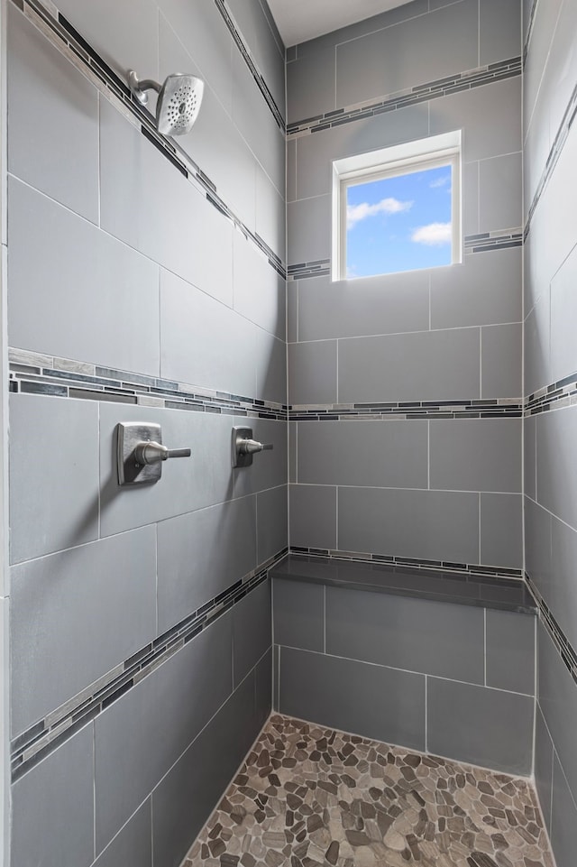 309 Red River Cir Trail, Highland Village, TX 75077 - full bathroom with a tile shower