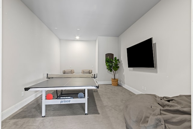 309 Red River Cir Trail, Highland Village, TX 75077 - game room with carpet floors and recessed lighting