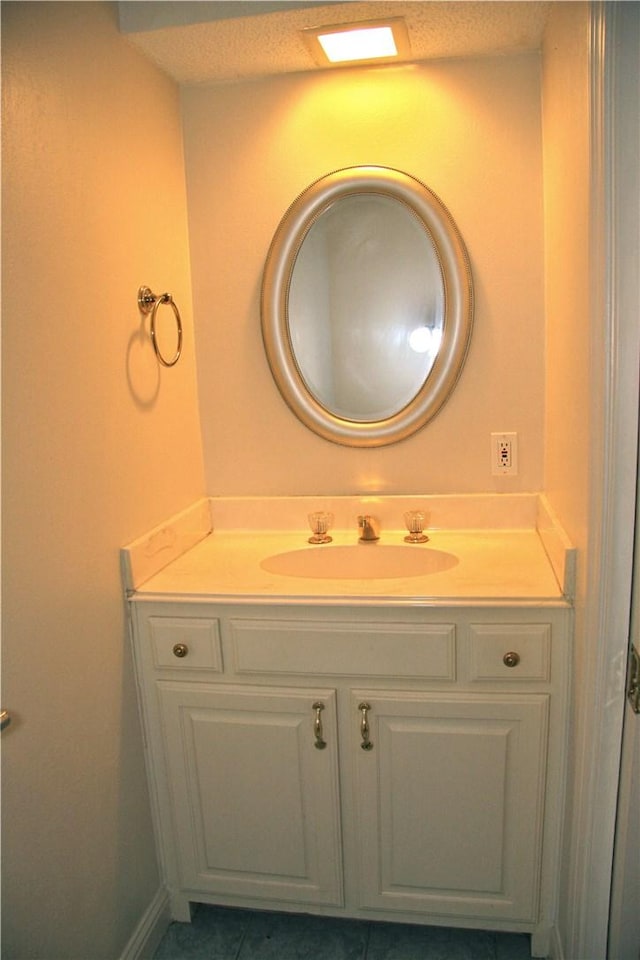 1612 Canyon Oaks Dr, Irving, TX 75061 - bathroom featuring vanity and tile patterned floors