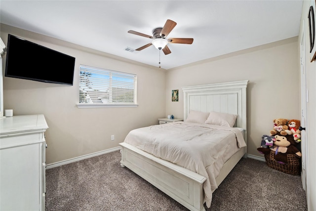 4270 Crooked Stick Dr, Frisco, TX 75035 - bedroom with carpet and a ceiling fan