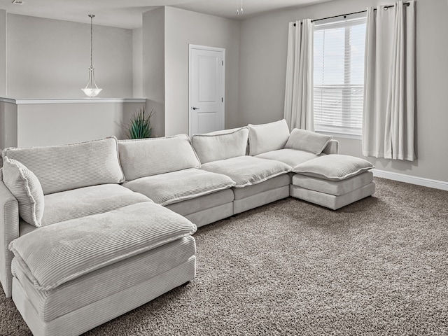 200 Tanager Dr, Rhome, TX 76078 - living area featuring carpet floors and baseboards