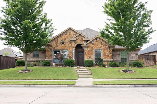 305 Shepherd Ln, Royse City, TX 75189 - view of front of house with stone siding