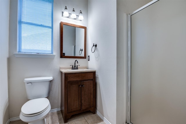 1403 Bosher Dr, Cedar Hill, TX 75104 - full bath with a stall shower, vanity, and tile patterned flooring