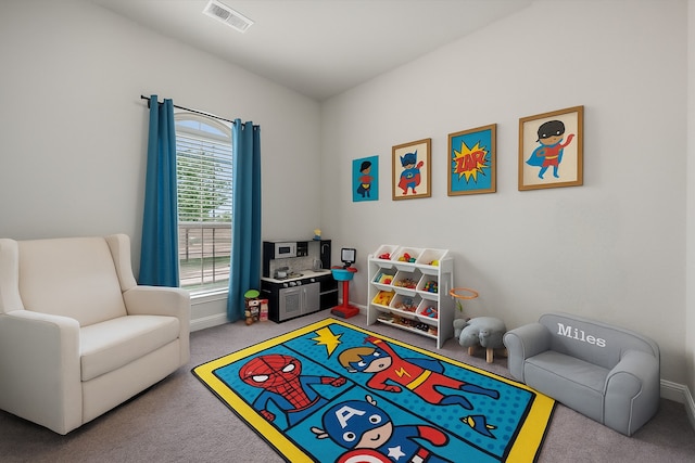 458 Red Maple Rd, Waxahachie, TX 75165 - game room featuring carpet floors