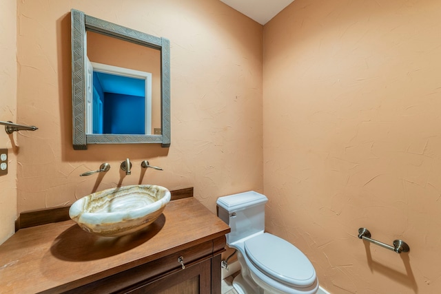 4524 Coyote Pt, Denton, TX 76208 - bathroom with toilet and vanity