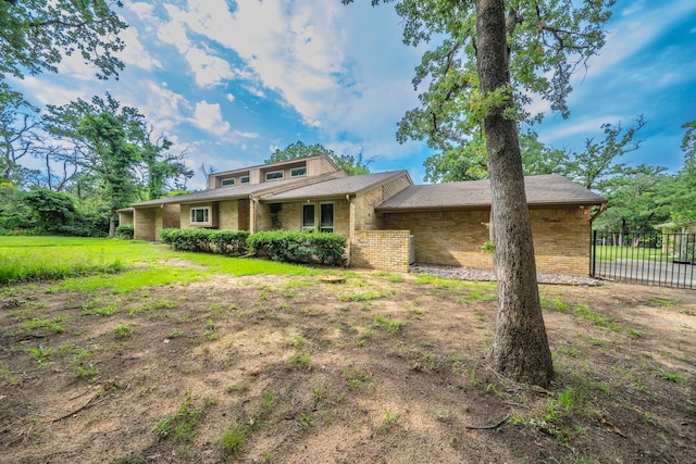 4524 Coyote Pt, Denton, TX 76208 - view of front facade with brick siding