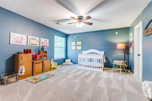 200 Stone Hollow Ct, Prosper, TX 75078 - bedroom featuring carpet and a ceiling fan
