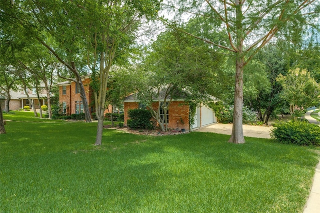 200 Stone Hollow Ct, Prosper, TX 75078 - view of green lawn featuring driveway