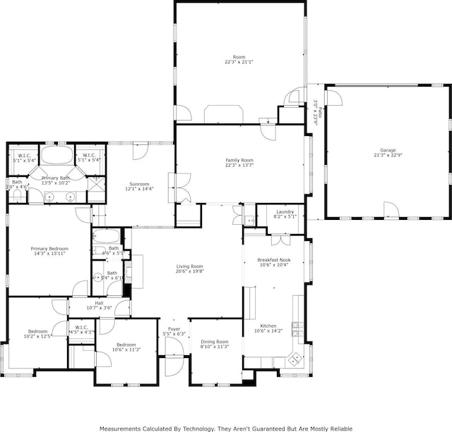 5008 Natchez Dr, Sachse, TX 75048 - view of floor plan / room layout