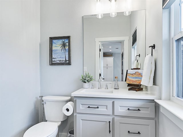 403 Sonoma Ct, Sherman, TX 75092 - bathroom featuring vanity and toilet
