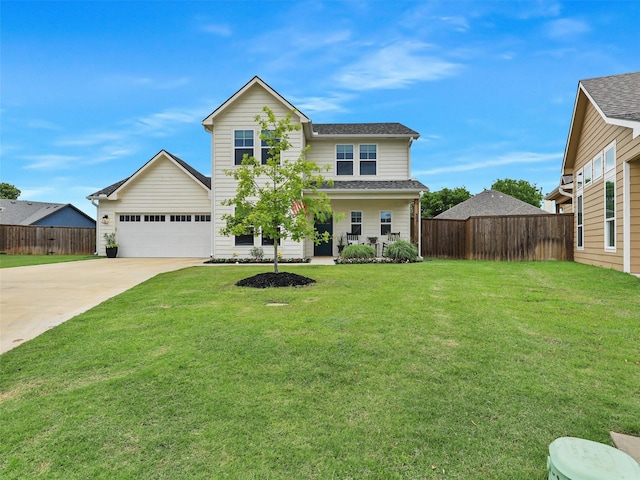 403 Sonoma Ct, Sherman, TX 75092 - traditional-style home with driveway, a shingled roof, and a garage