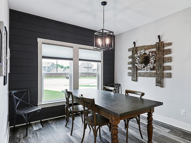 403 Sonoma Ct, Sherman, TX 75092 - dining space featuring wood finished floors and a chandelier