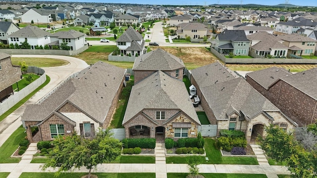 824 10th St, Argyle, TX 76226 - aerial perspective of suburban area