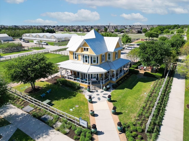 824 10th St, Argyle, TX 76226 - aerial view of residential area