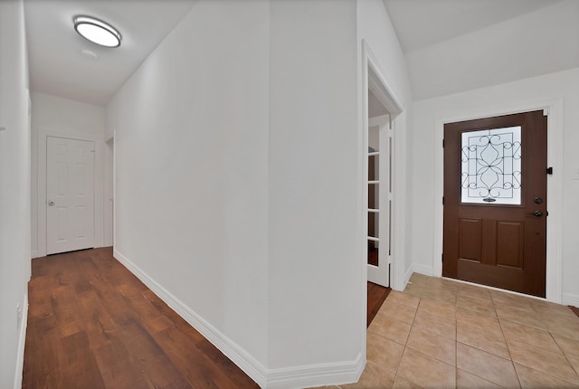 4517 Evanshire Way, Mckinney, TX 75070 - foyer entrance with wood finished floors and baseboards
