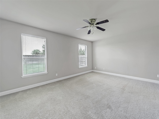 1034 Pelican Dr, Frisco, TX 75033 - carpeted empty room with a ceiling fan and baseboards