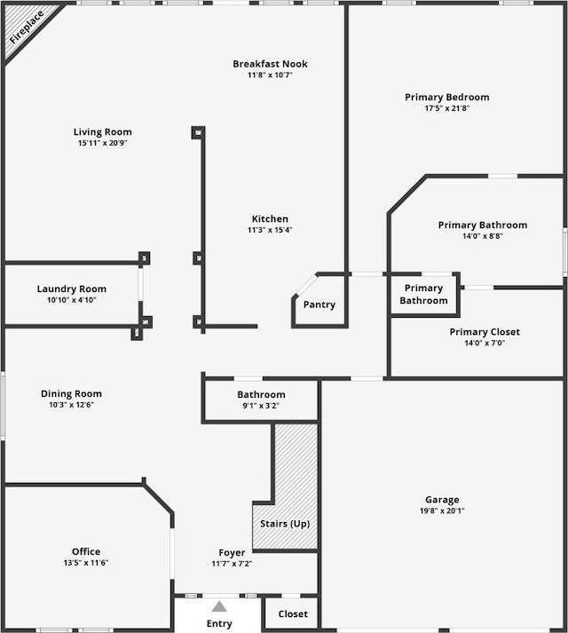 1034 Pelican Dr, Frisco, TX 75033 - view of floor plan / room layout