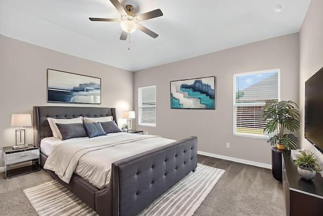 333 Edmund Ln, Fate, TX 75087 - carpeted bedroom with baseboards and a ceiling fan