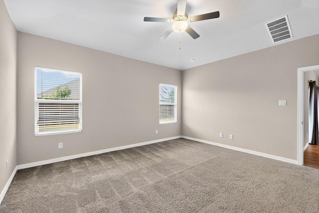 333 Edmund Ln, Fate, TX 75087 - carpeted spare room with a ceiling fan and baseboards