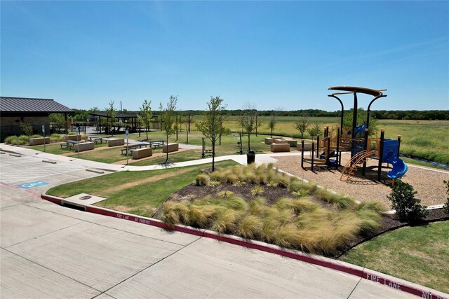 1105 Trace Dr, Aubrey, TX 76227 - view of community playground