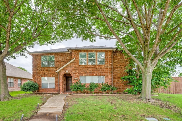 6318 White Oaks Ln, Frisco, TX 75035 - traditional-style house featuring brick siding