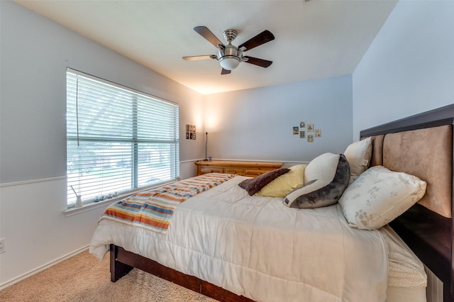 6318 White Oaks Ln, Frisco, TX 75035 - bedroom with carpet floors and ceiling fan