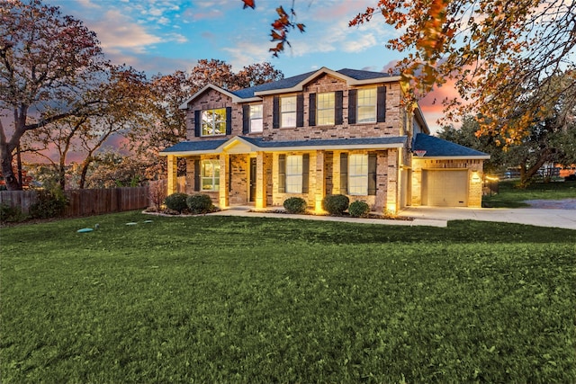 759 Bancroft Rd, Keller, TX 76248 - traditional home featuring concrete driveway, a garage, and brick siding