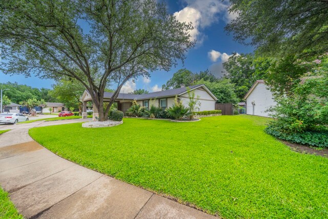 1825 Emerald Dr, Irving, TX 75060 - single story home featuring concrete driveway