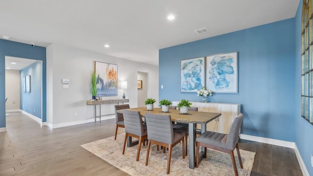 1270 Quartzite St, Cedar Hill, TX 75104 - dining area featuring wood finished floors and recessed lighting