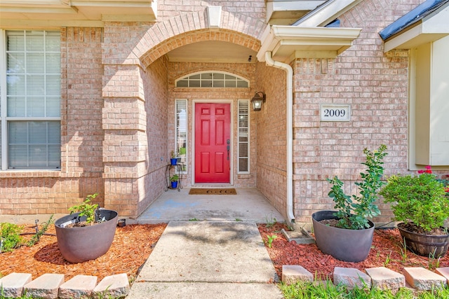 2009 Reddenson Dr, Carrollton, TX 75010 - view of exterior entry with brick siding