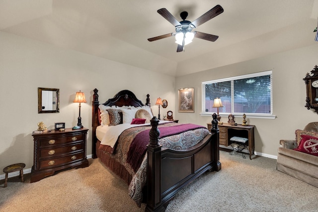 210 Oleander Pl, Waxahachie, TX 75165 - carpeted bedroom with baseboards and ceiling fan