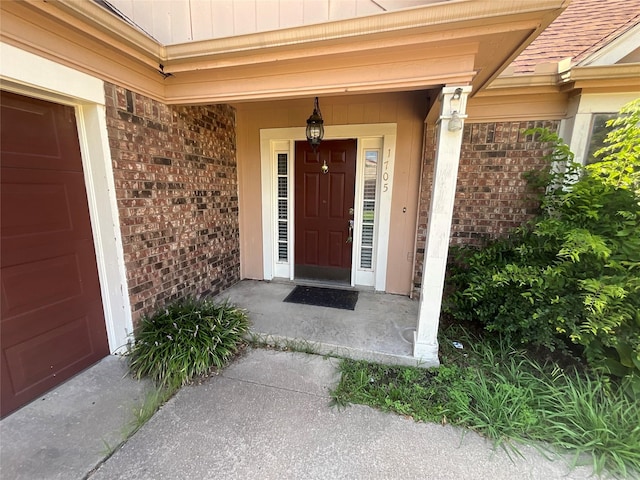 1705 Huntington Dr, Mesquite, TX 75149 - entrance to property featuring brick siding and covered porch