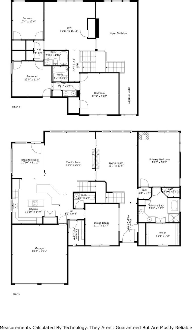 2804 Stonehurst Dr, Grapevine, TX 76051 - view of home floor plan
