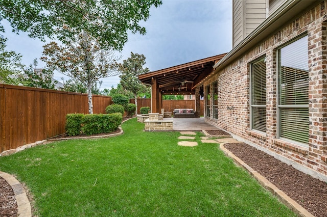 7601 Willowbend Dr, Mckinney, TX 75071 - fenced backyard featuring a patio area