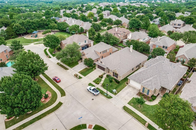 7601 Willowbend Dr, Mckinney, TX 75071 - aerial perspective of suburban area