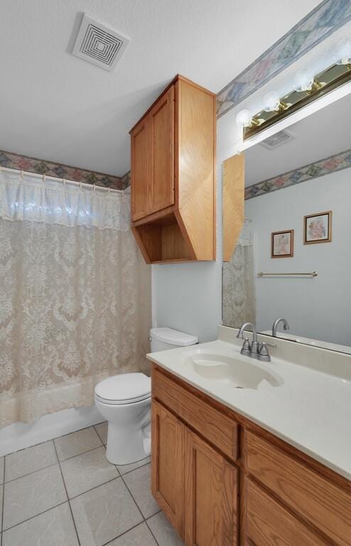 308 Greystone Dr, Lorena, TX 76655 - bathroom featuring vanity and tile patterned flooring